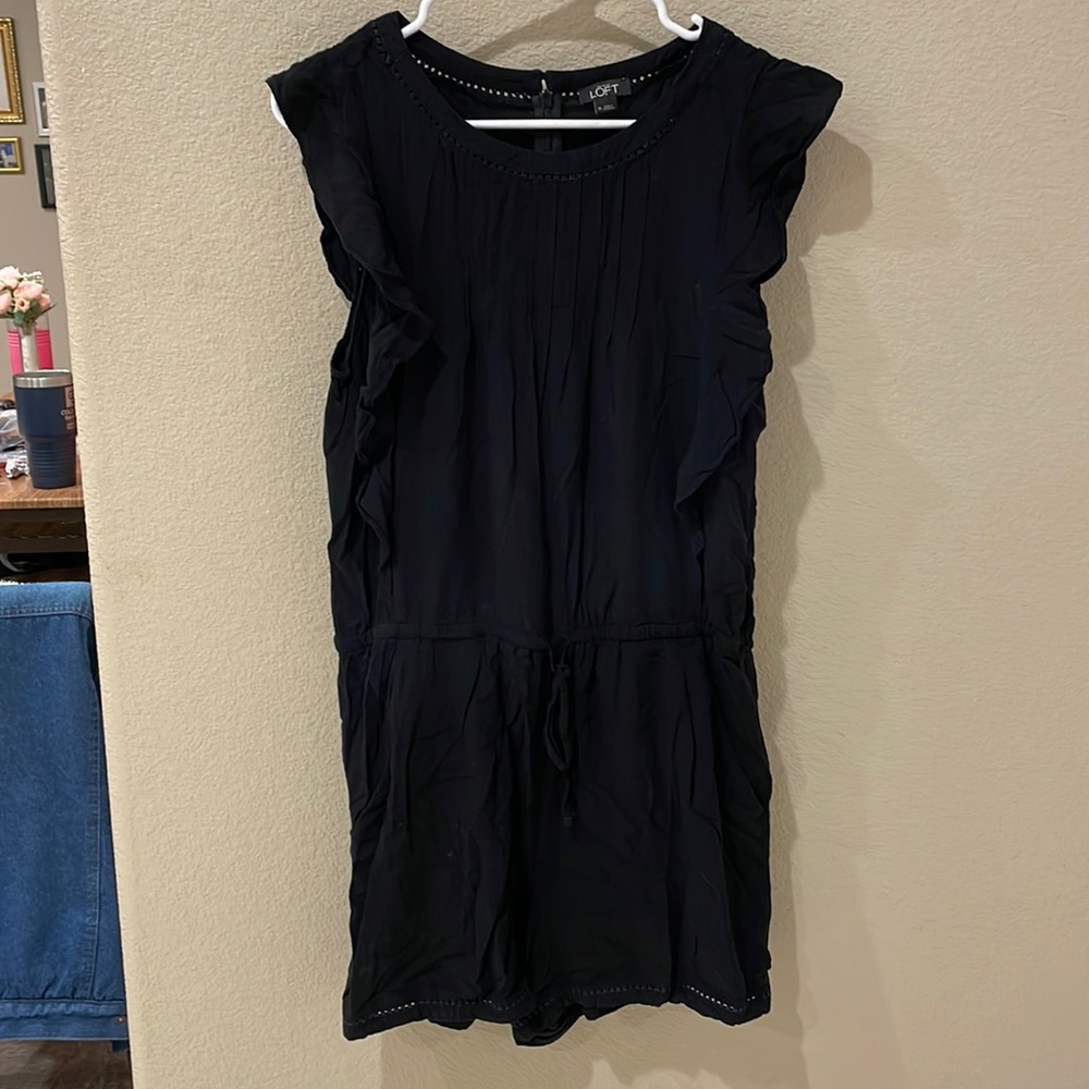 Loft Black Romper Size M